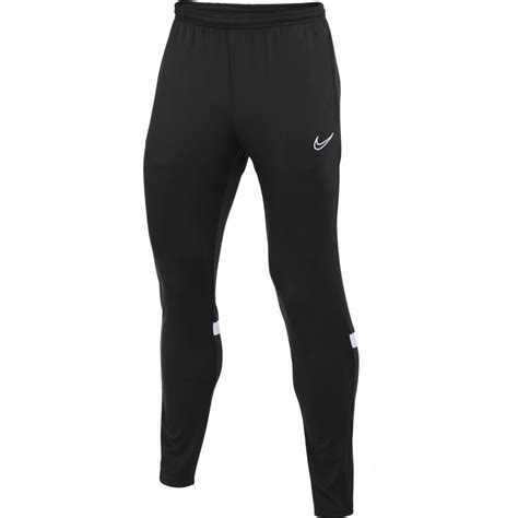 nike trainingsbroek zwart met witte streep